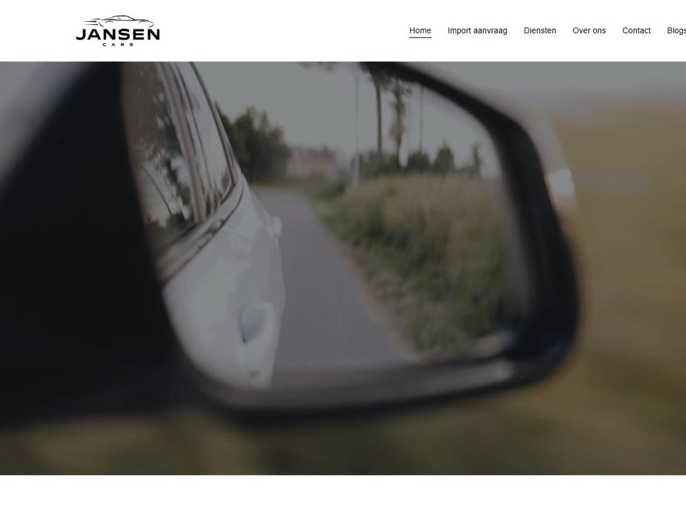 Website van Jansen Cars, autoimport uit Duitsland in Turnhout